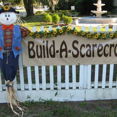 scarecrow sign